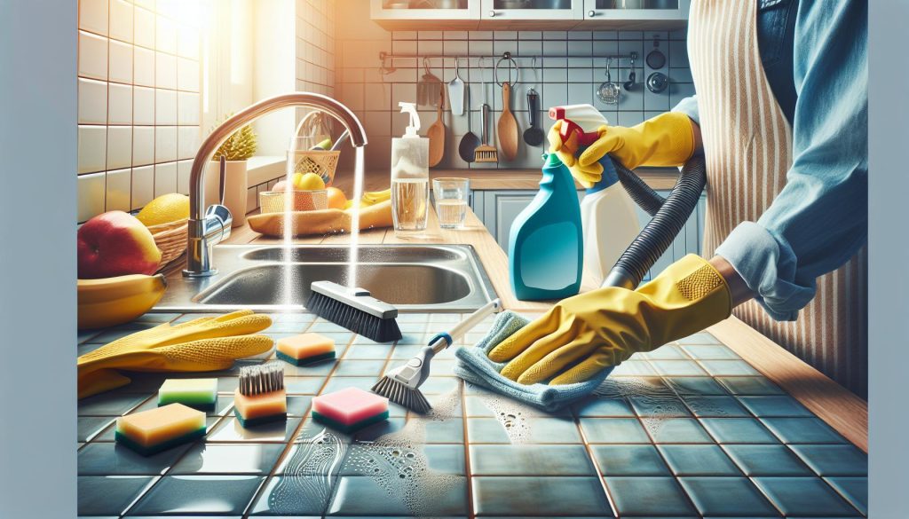Técnica Profesional: Cómo limpiar azulejos cocina en minutos