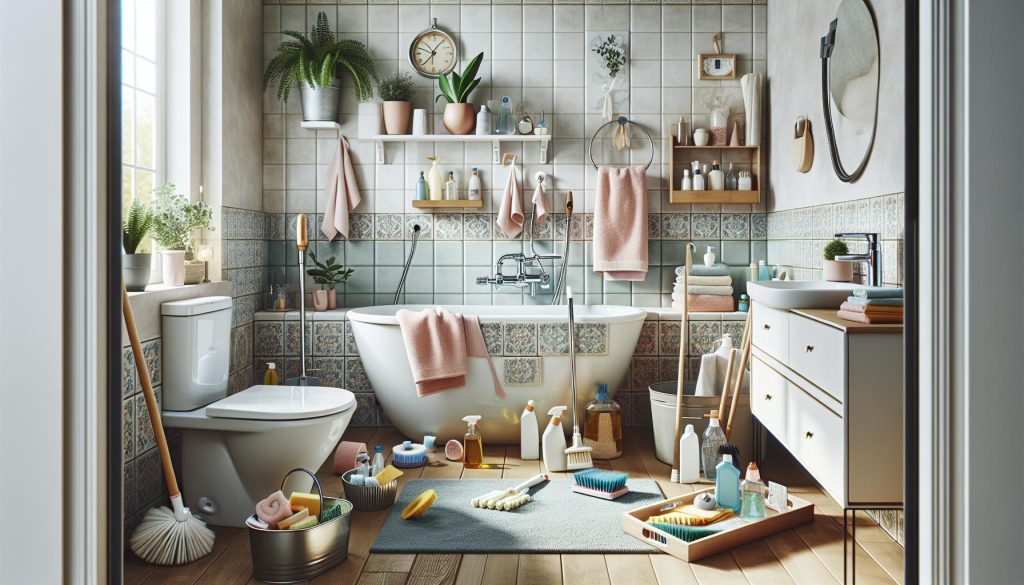 Como limpiar baldosas del baño fácilmente y sin esfuerzo