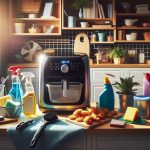 Cómo limpiar air fryer en pocos minutos