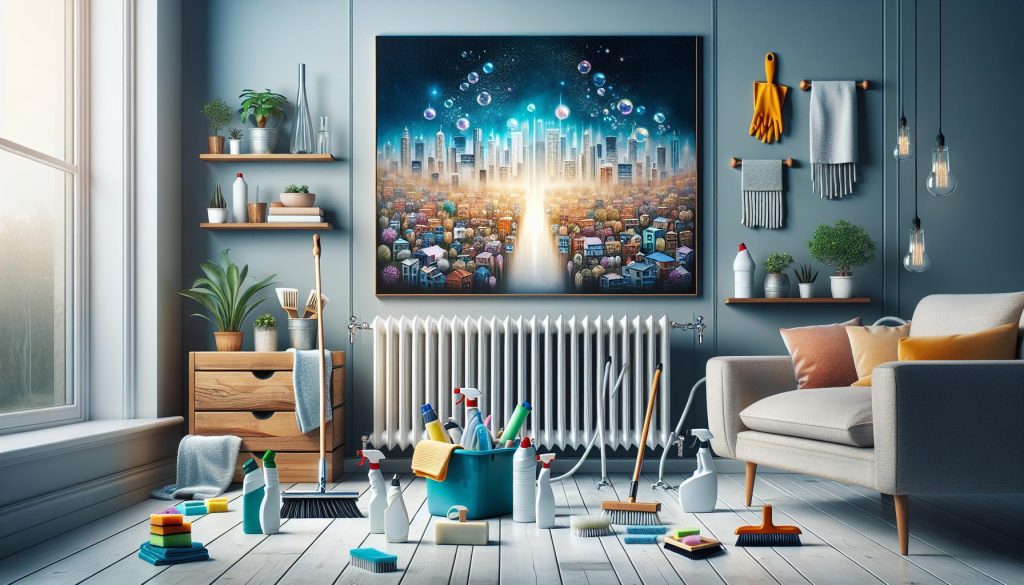 Radiadores brillantes: Limpieza rápida y efectiva