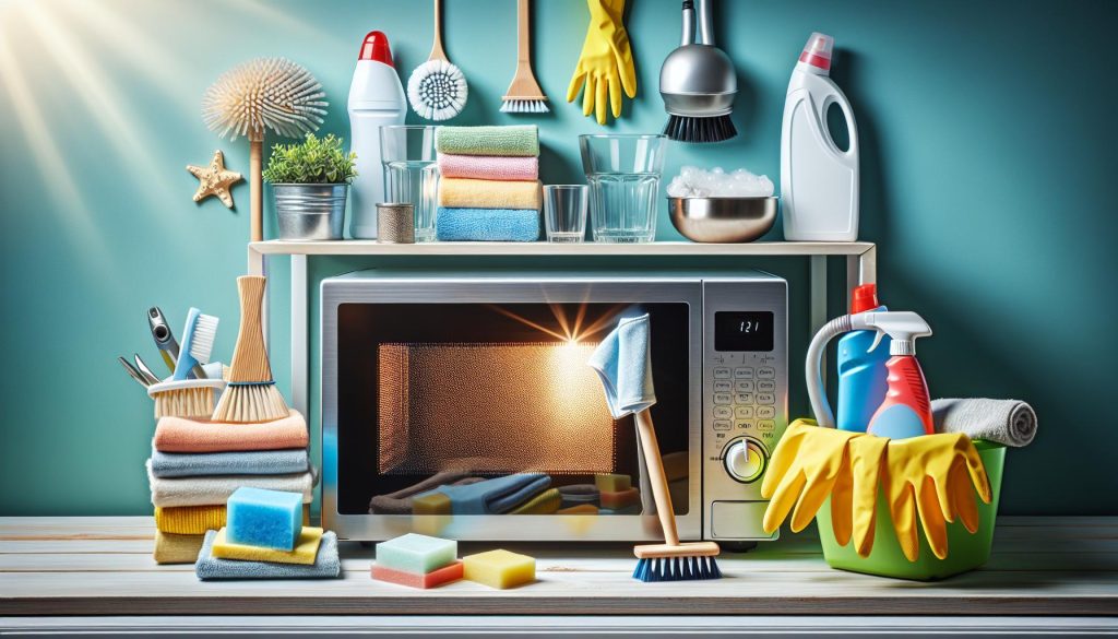 Cómo limpiar el microondas rápido y sin químicos