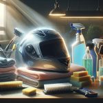Cómo limpiar el casco de moto y mantenerlo como nuevo