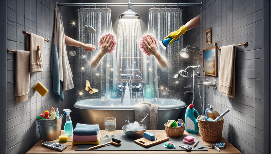 Mampara de ducha: Brillo cristalino sin esfuerzo