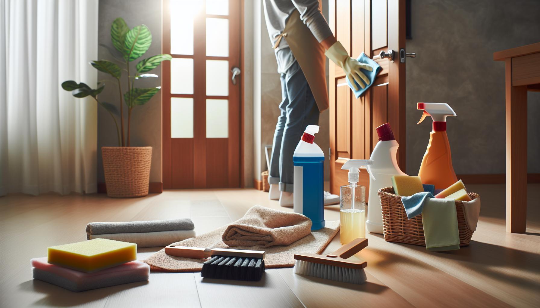 Cómo limpiar puertas de madera sin dañarlas