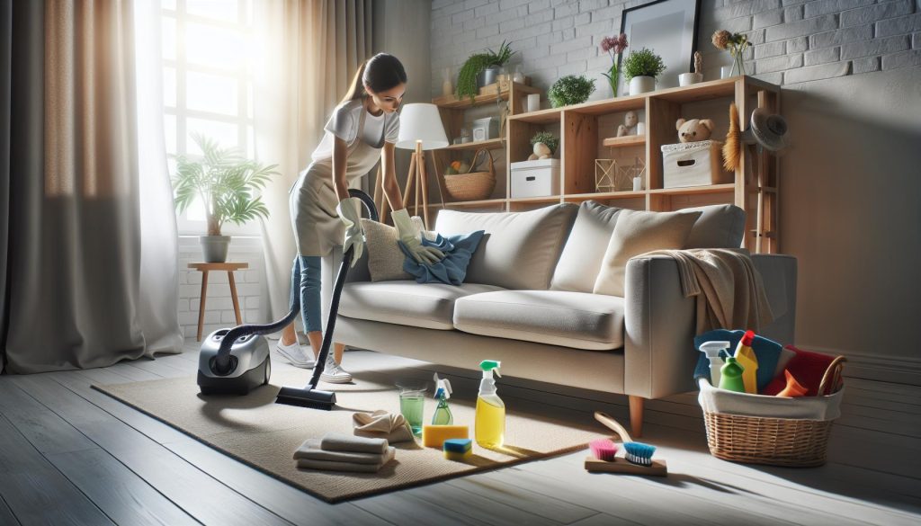 Cómo limpiar un sofá de tela en casa sin esfuerzo