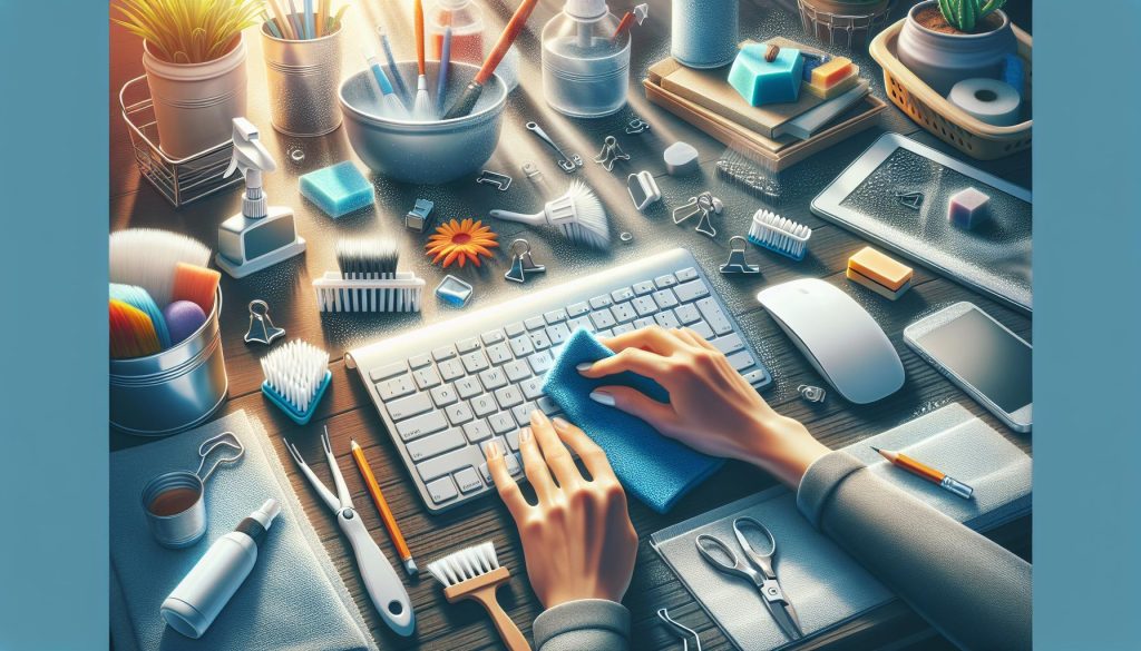 Cómo limpiar el teclado del ordenador: Guía práctica para una limpieza efectiva y rápida