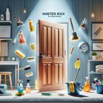 ¡Truco Maestro! Cómo limpiar puertas de madera en segundos