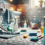 Cómo limpiar azulejos del baño profundamente