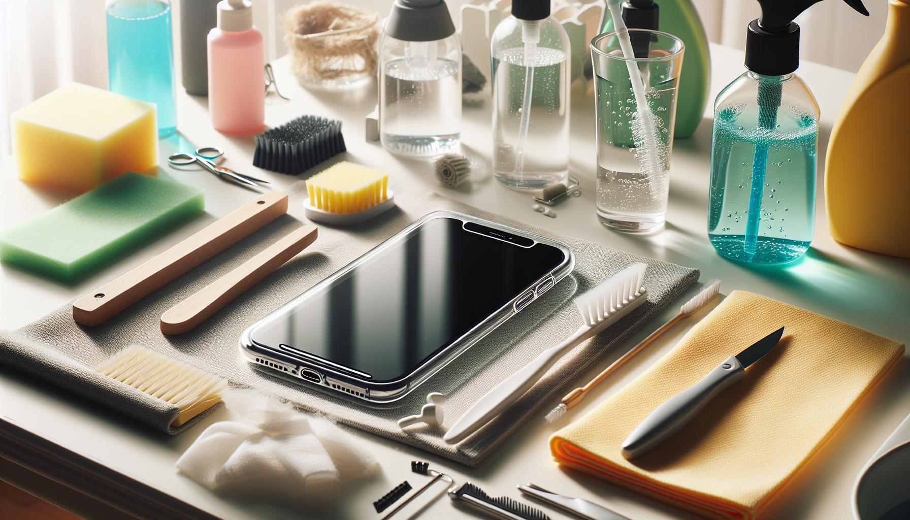 Cómo limpiar una funda de móvil transparente: Guía práctica para una limpieza efectiva y rápida