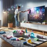 Cómo limpiar la pantalla de la tele: Consejos rápidos y efectivos