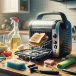 Cómo limpiar una sandwichera y eliminar restos de comida