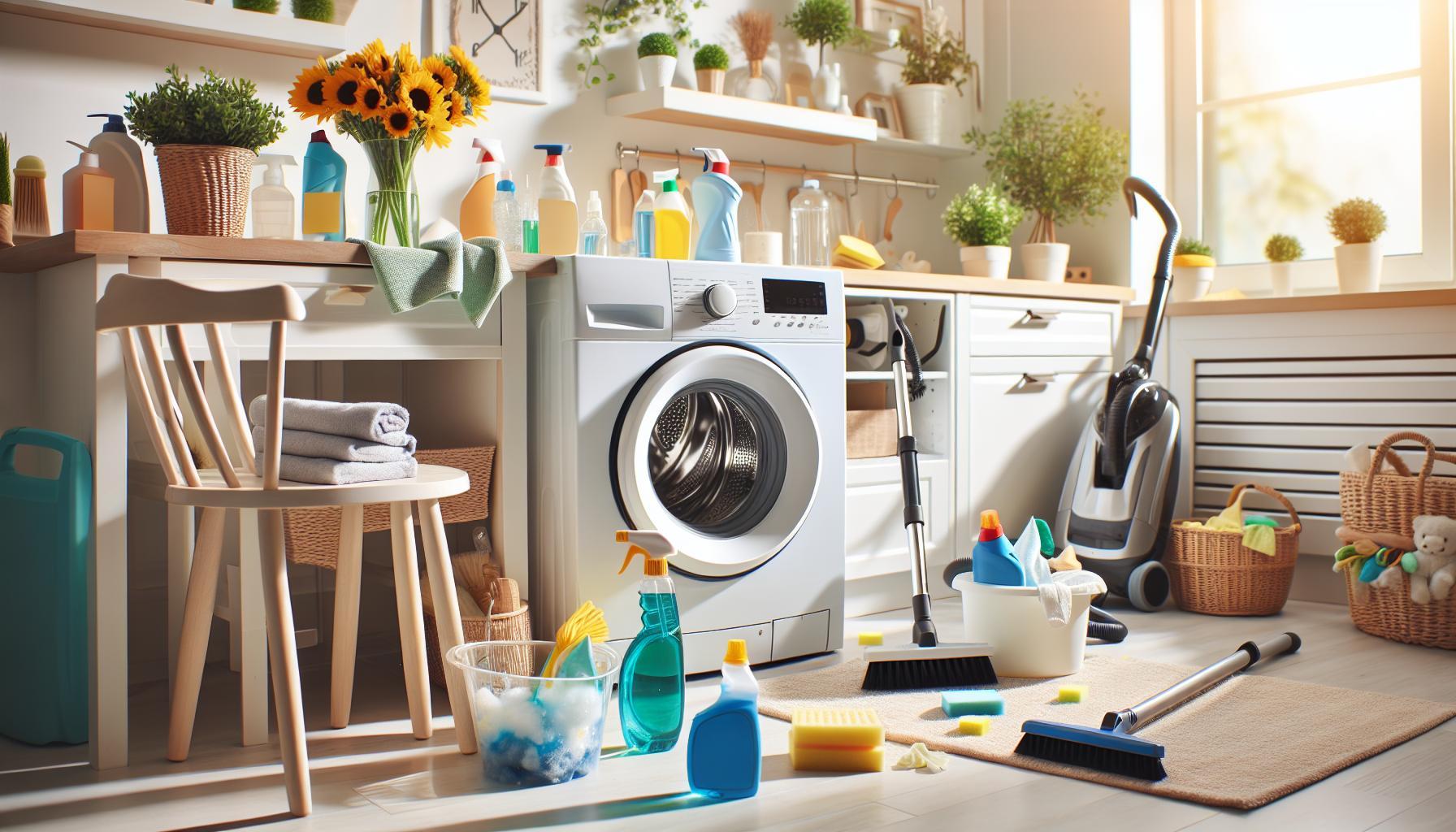 Cómo limpiar goma negra de la lavadora eficazmente