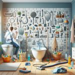 Limpia los azulejos del baño para que luzcan nuevos