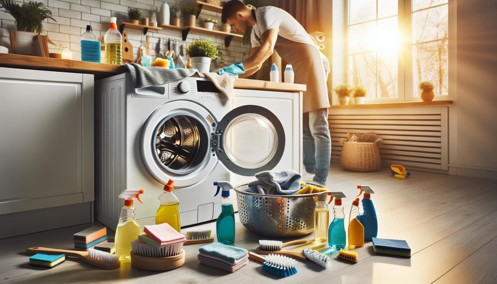 Cómo limpiar las gomas de la lavadora para evitar malos olores