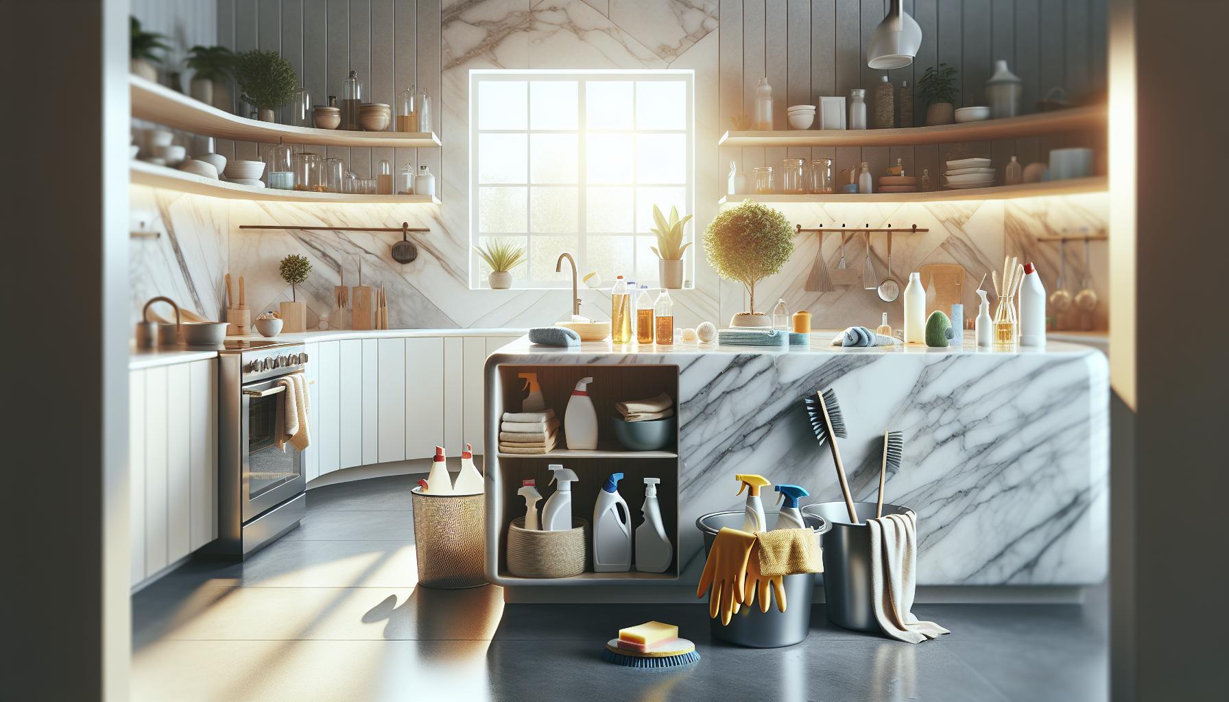 Cómo limpiar el mármol sin dañarlo ni perder su brillo natural