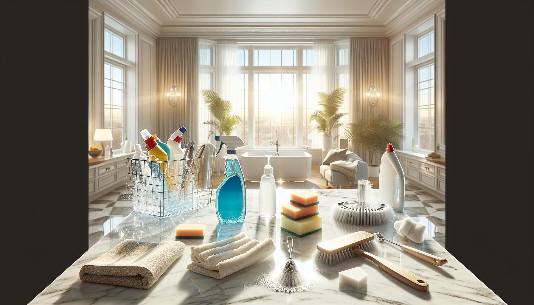 Cómo limpiar el mármol blanco y mantenerlo impecable