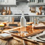 Cómo limpiar muebles de cocina de madera con grasa incrustada eficazmente