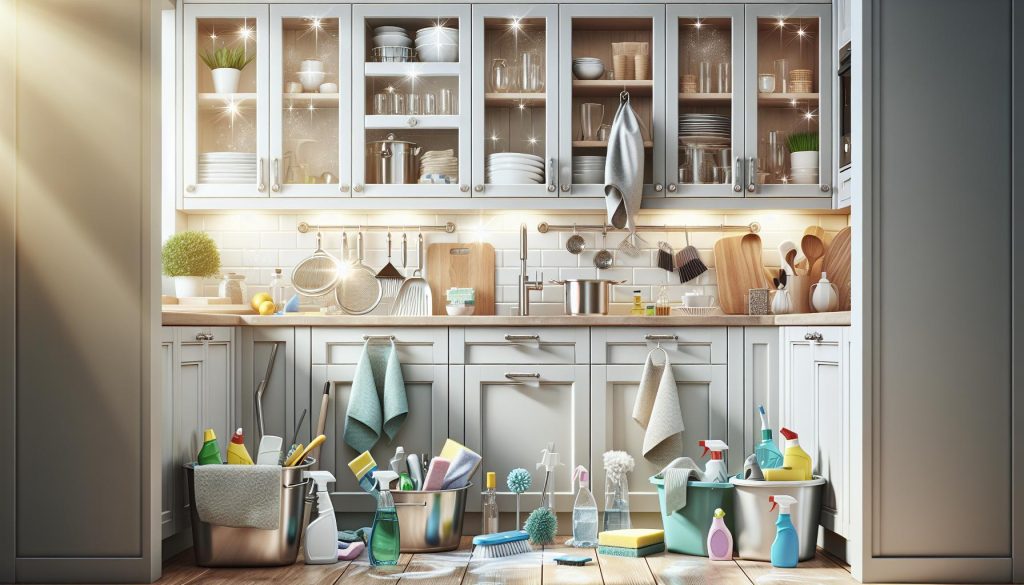 💡 Cómo limpiar los armarios de la cocina: El Método Infalible contra Grasa y Suciedad Oculta