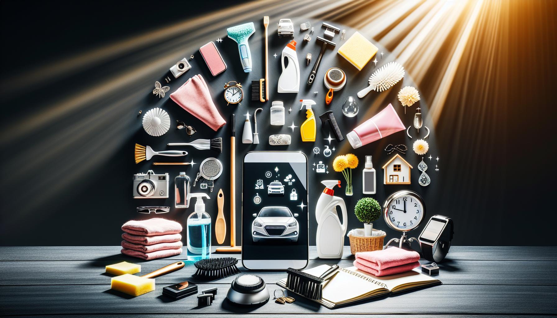 Móvil Impecable: Limpieza Profesional en Minutos