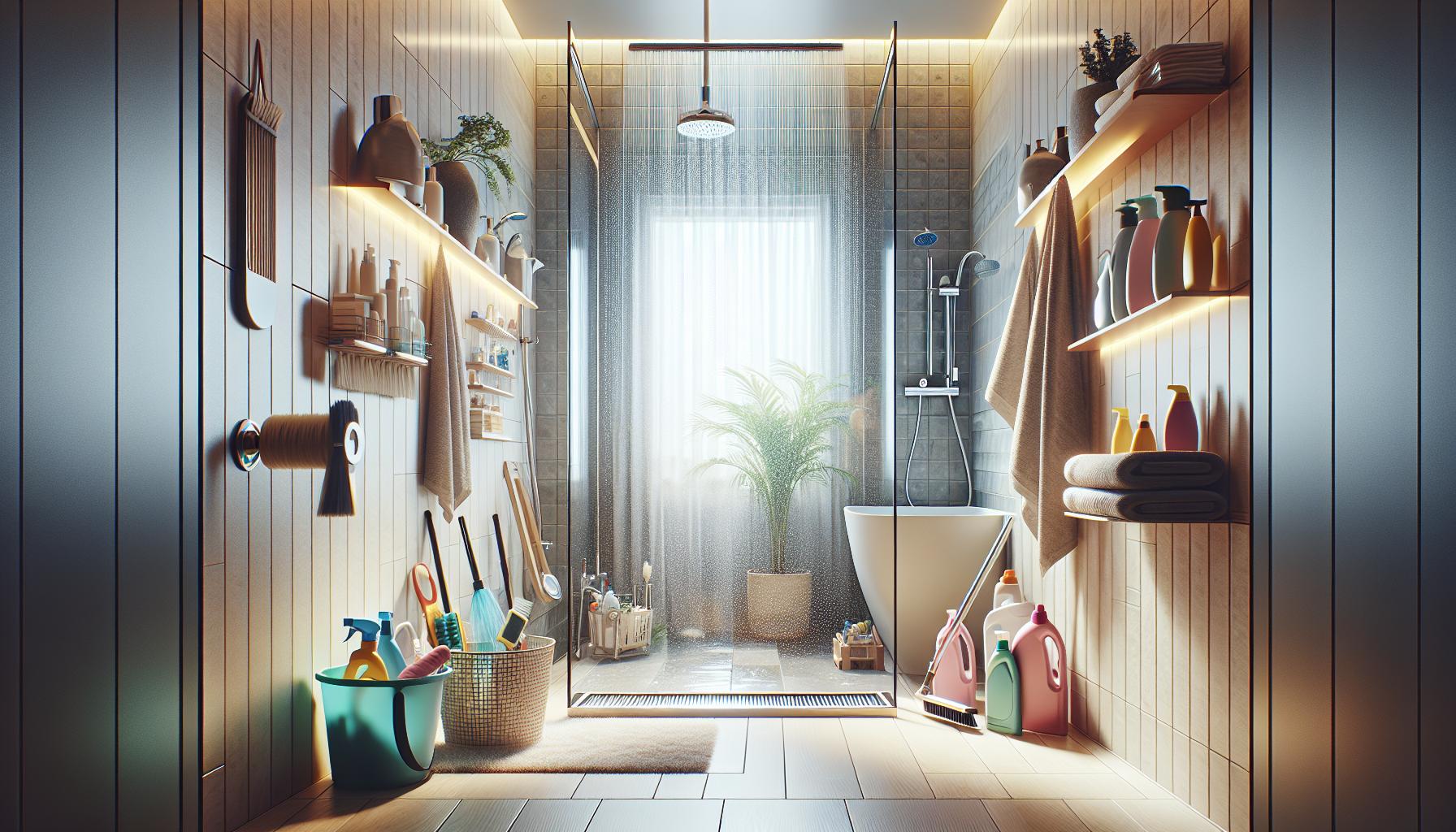 Diseño y funcionalidad de la mampara de ducha