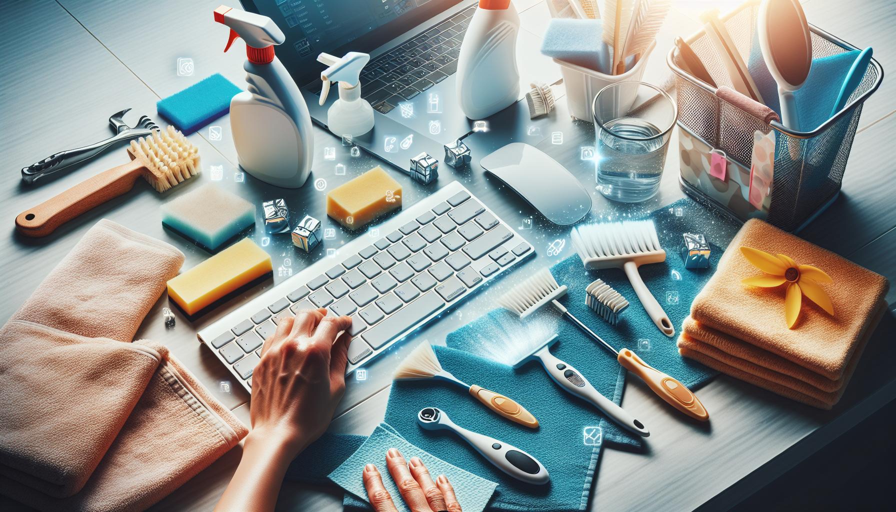 Cómo limpiar el teclado del ordenador: Guía práctica para una limpieza efectiva y rápida 1 Cómo identificar la suciedad acumulada en tu teclado