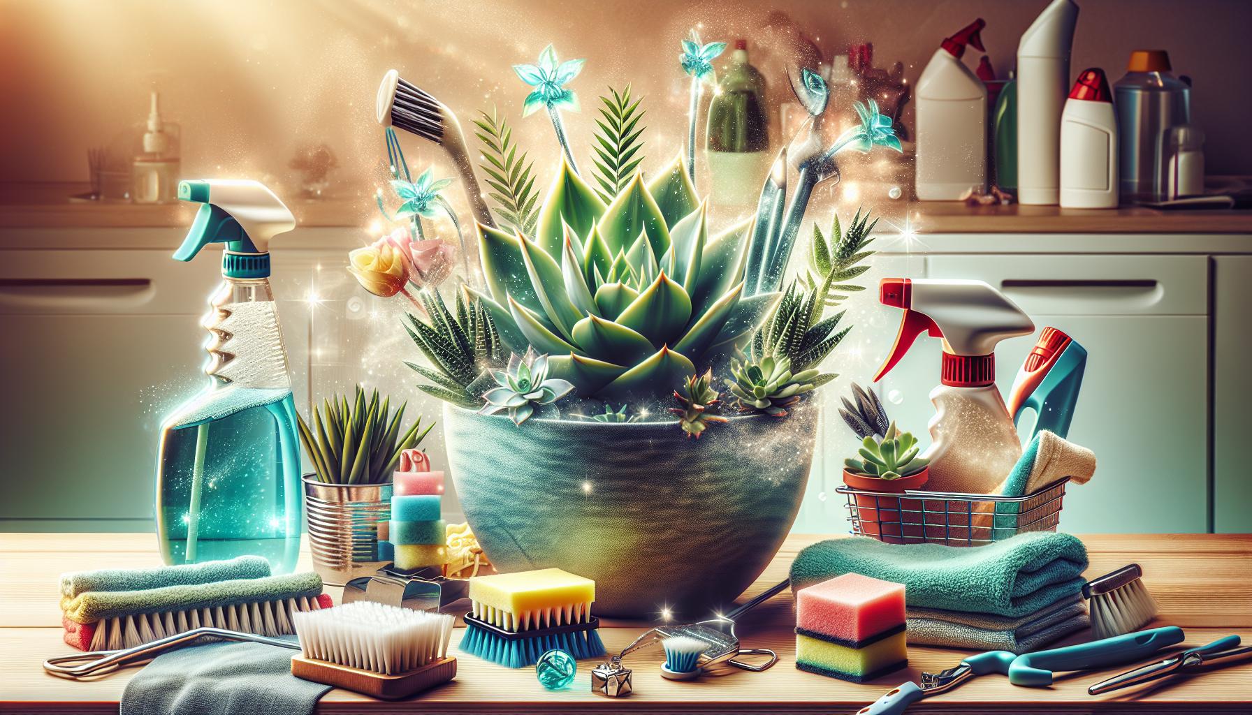 secretos de limpieza: La importancia⁤ de cuidar las hojas de tus plantas