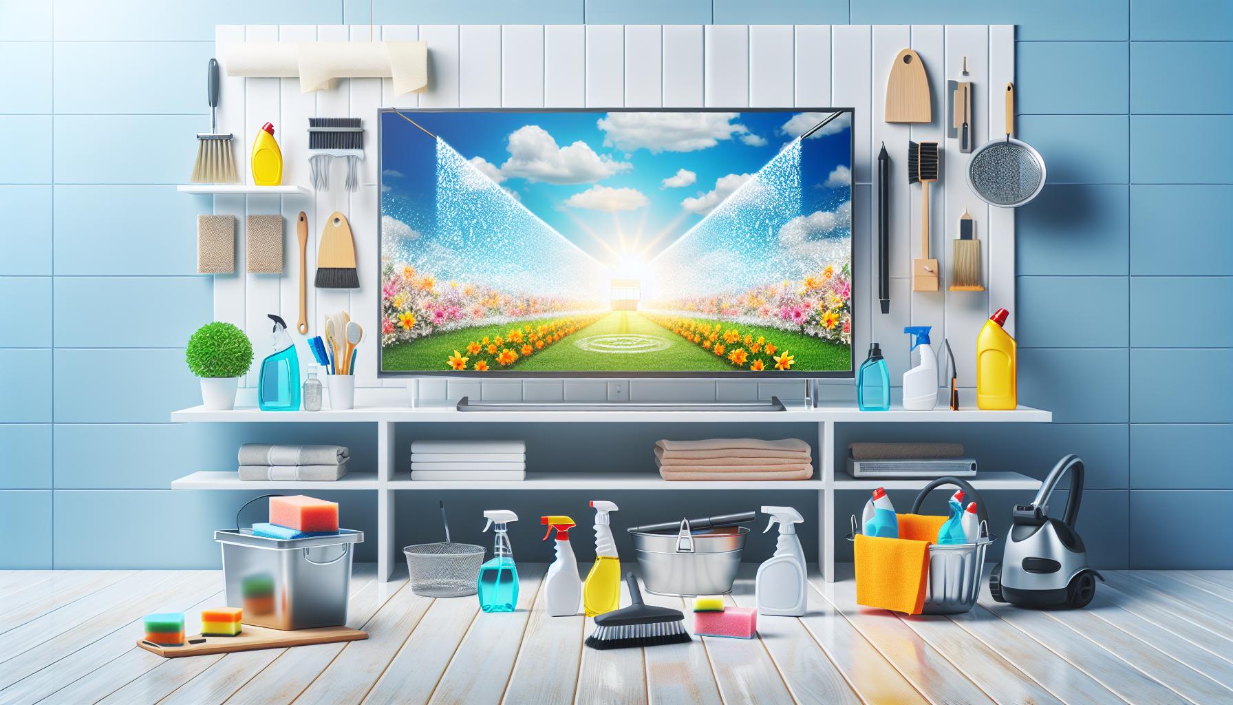 Cómo elegir los productos adecuados para limpiar la pantalla de tu televisor