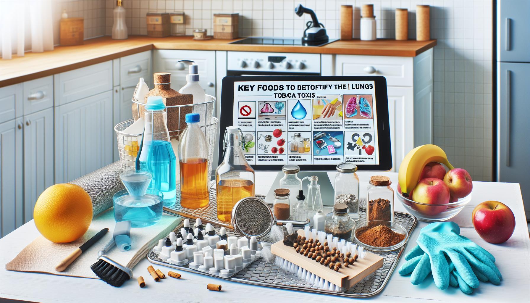 Alimentos clave para detoxificar los pulmones de las toxinas del tabaco