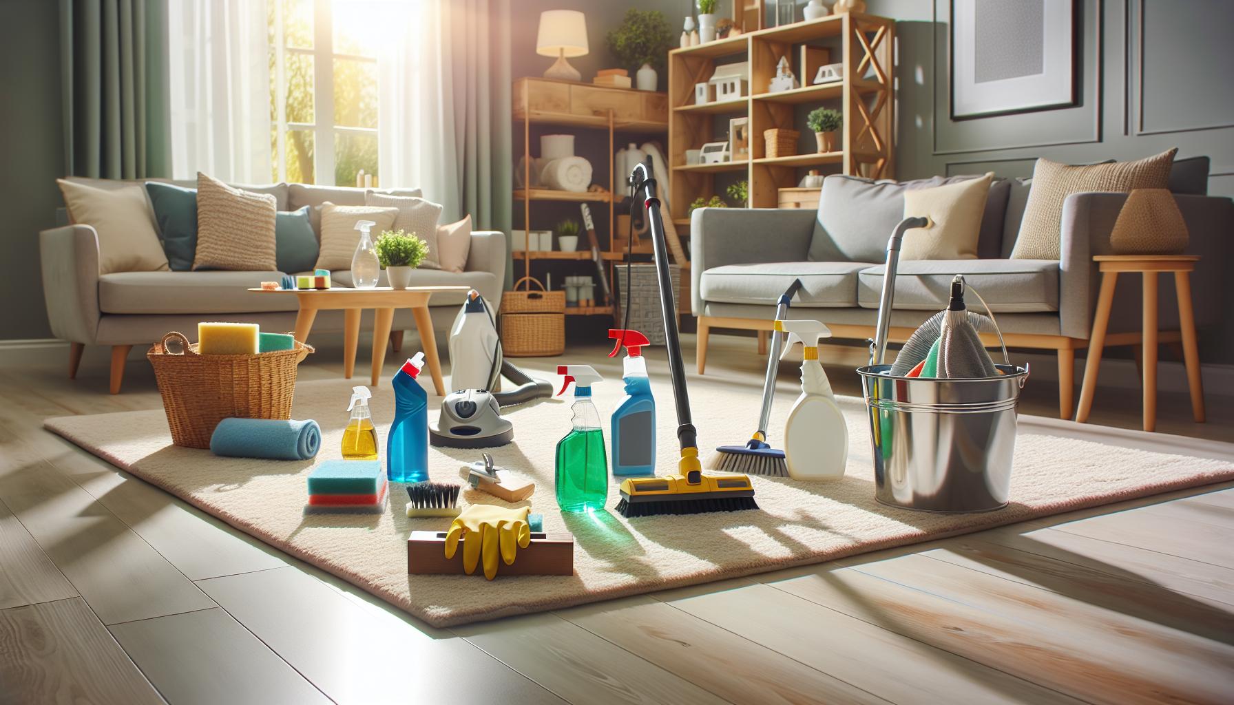 Los materiales y productos recomendados para limpiar sofás en casa