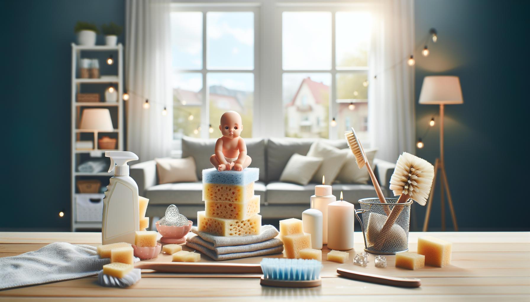 Beneficios de usar esponjas ⁤naturales ‍en el⁢ cuidado del ⁣bebé