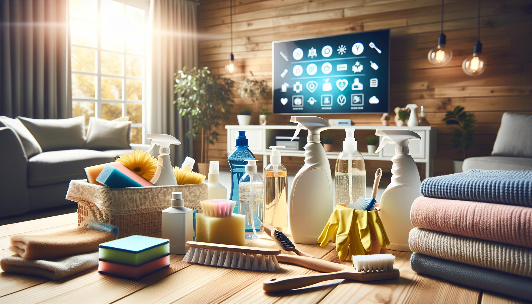 Herramientas y productos recomendados para una limpieza efectiva