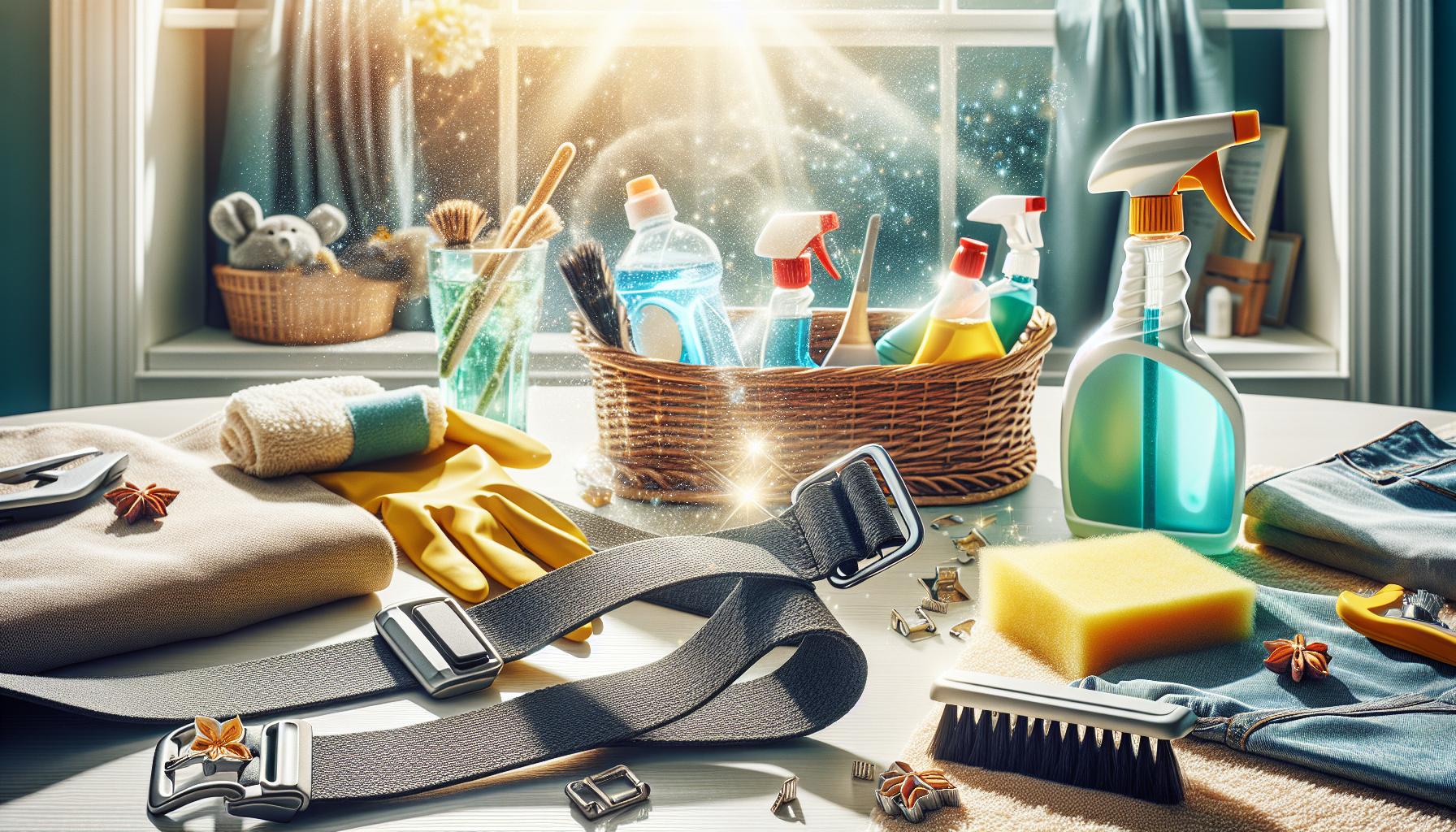 Identificación de las manchas más comunes en cinturones de seguridad