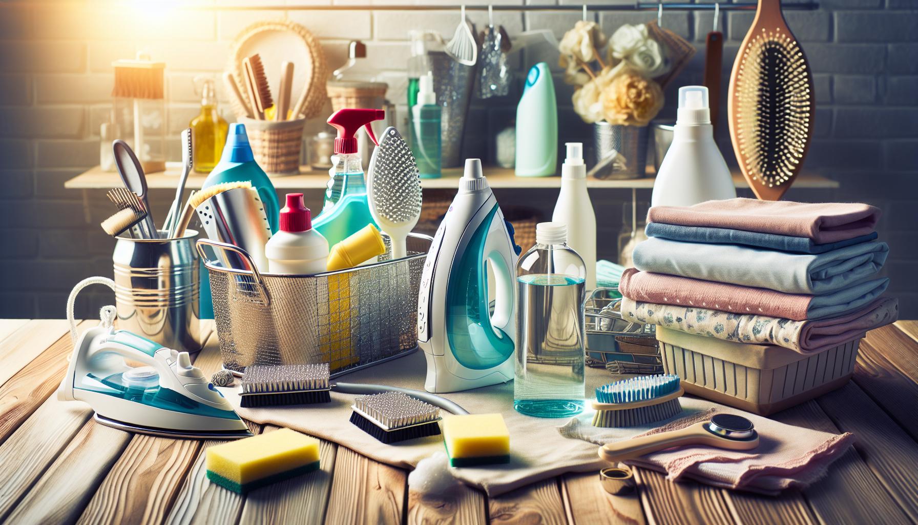 Preparación previa: Herramientas y materiales necesarios para la limpieza de la plancha