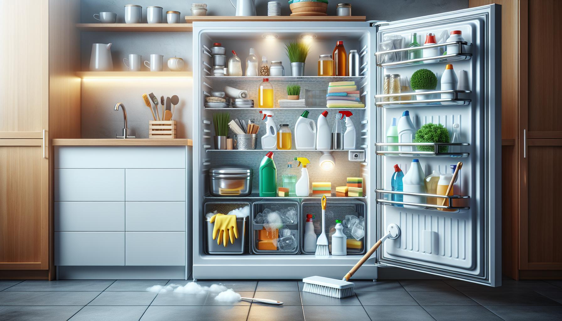 💡 Cómo limpiar el congelador: El Método Infalible que Todos Necesitan 1 Beneficios de mantener un congelador limpio y organizado