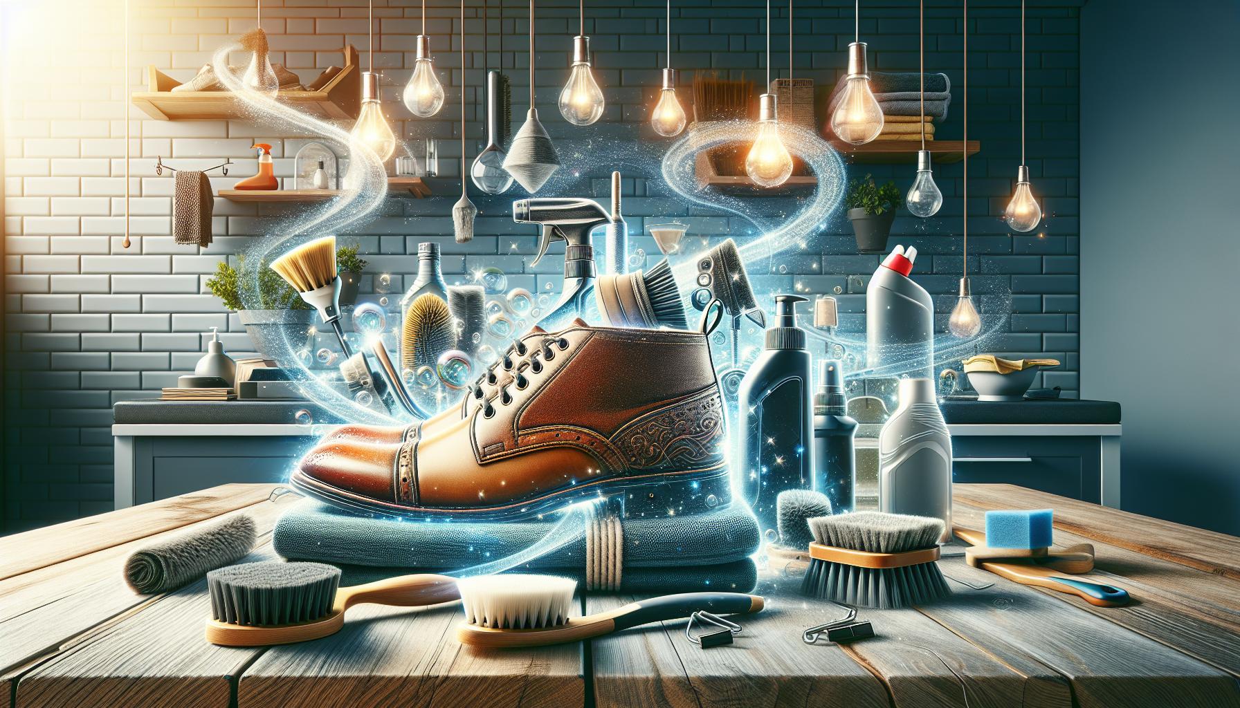 los materiales esenciales para una limpieza efectiva de zapatos de piel