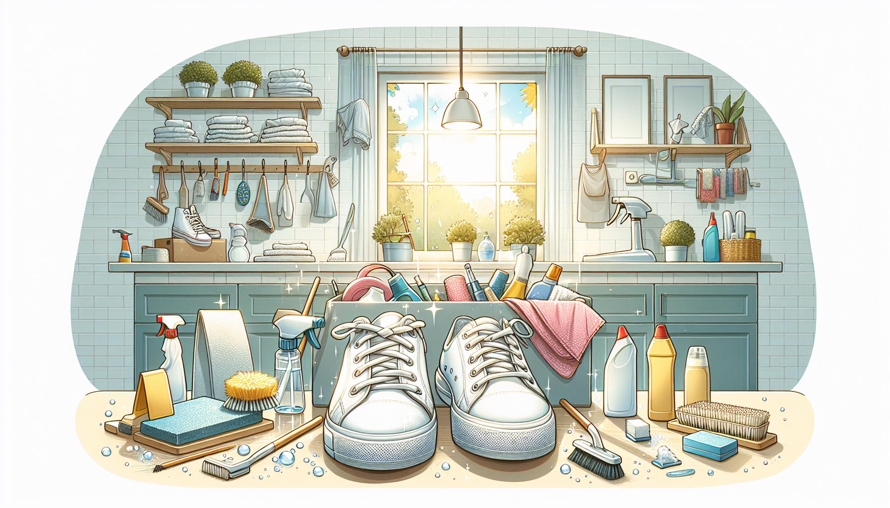 Consejos de Experto: Cómo limpiar zapatillas blancas de tela Perfectos Siempre 1 Consejos Previos: Preparación para una Limpieza Efectiva de Zapatillas Blancas