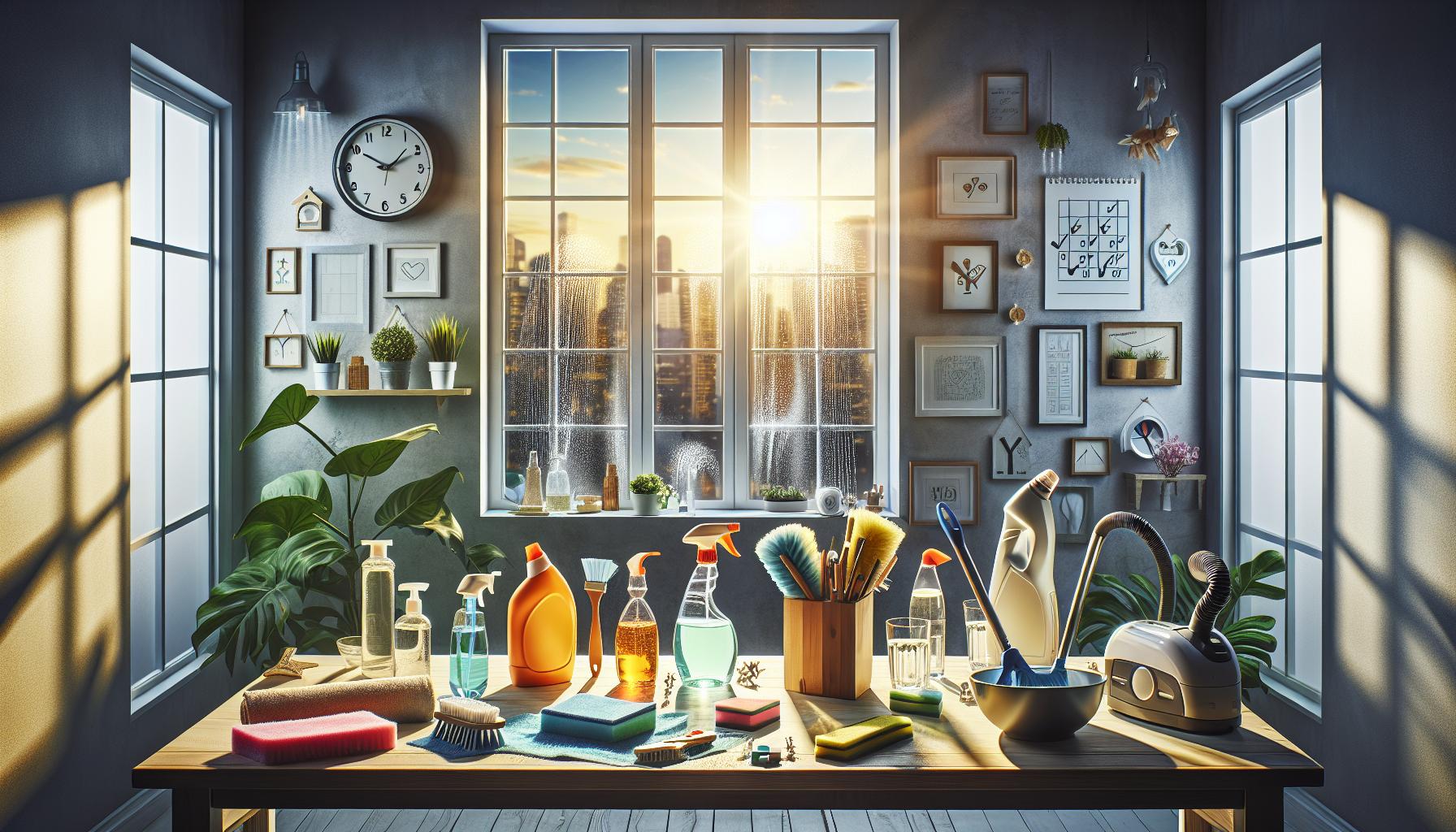 Consejos preliminares para limpiar cristales grandes de manera efectiva